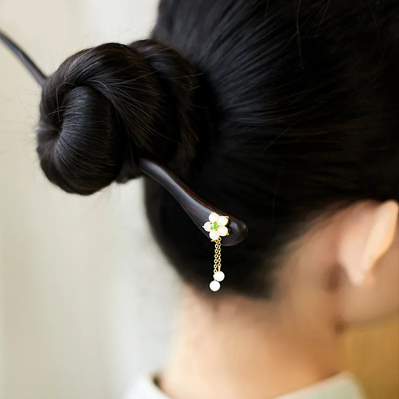 SENDME Hairpins Women's Flower Gel Hairpin-6