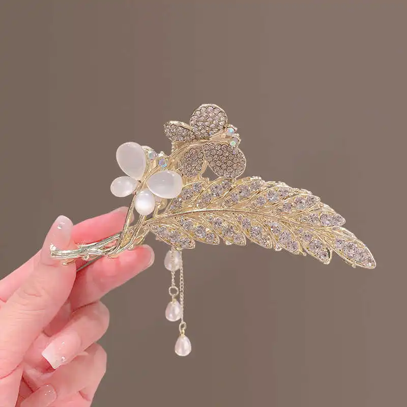 SENDME Alloy Hair Clips Women's-5