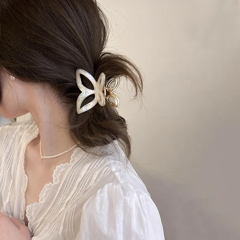 SENDME Acrylic Hair Clips Women's-6