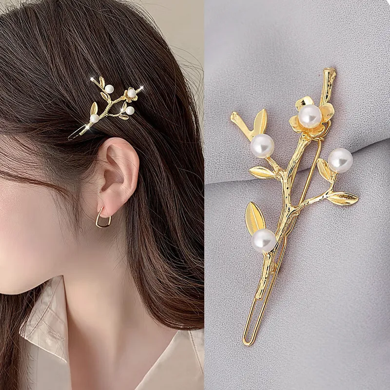 SENDME Alloy Hair Clips Women's-3