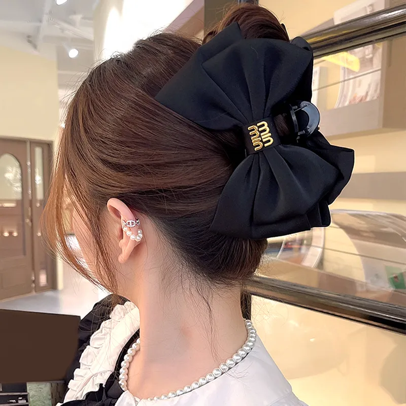 SENDME Headbands Women's Princess On The Run Bowknot Claw Clip-4