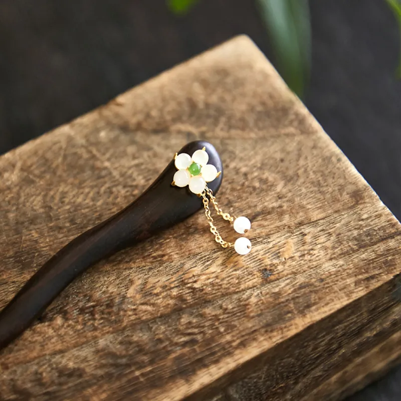 SENDME Hairpins Women's Flower Gel Hairpin-12
