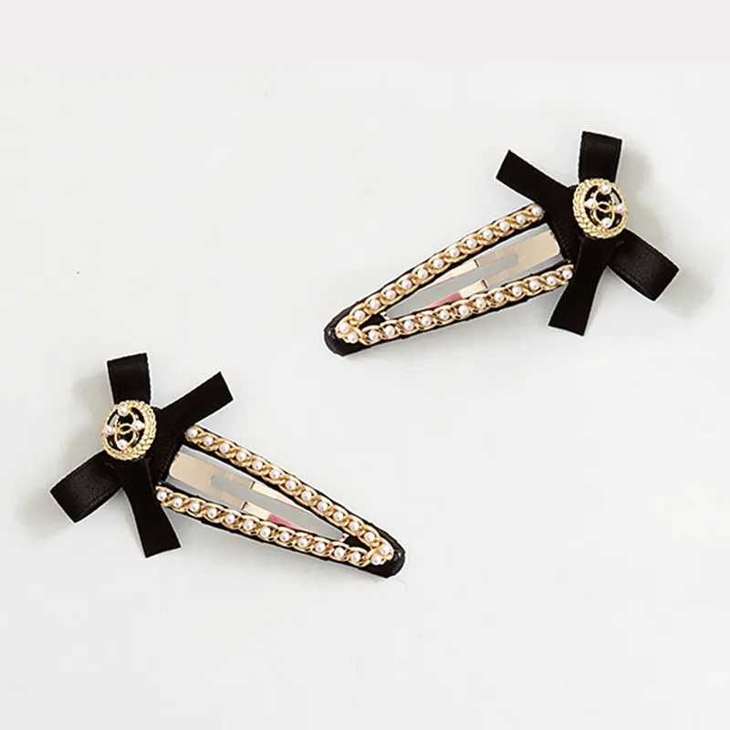 SENDME Hair Clips Women's Bowknot Waterdrop Shape Hair Clip-3