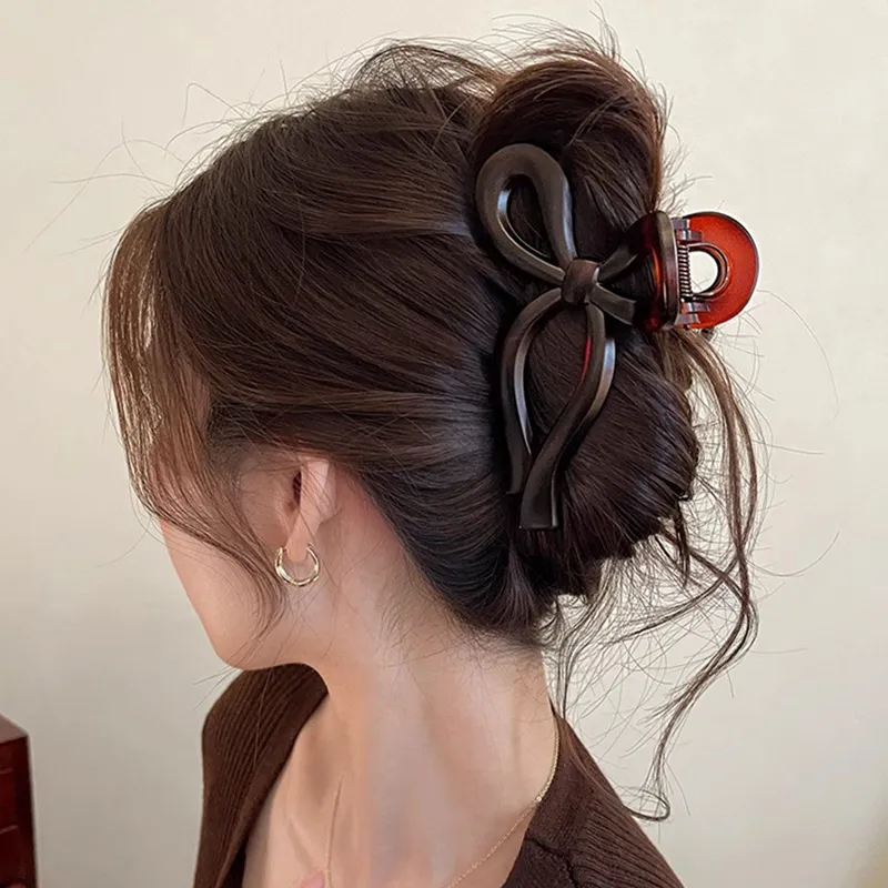 SENDME Acrylic Hair Clips Women's-11