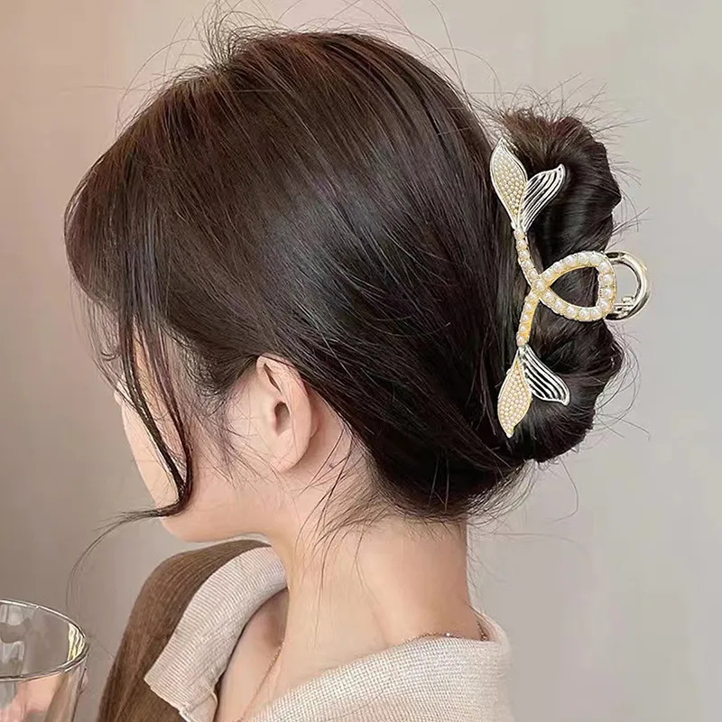 SENDME Alloy Hair Clips Women's-4
