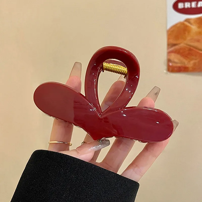SENDME Acrylic Hair Clips Women's-12