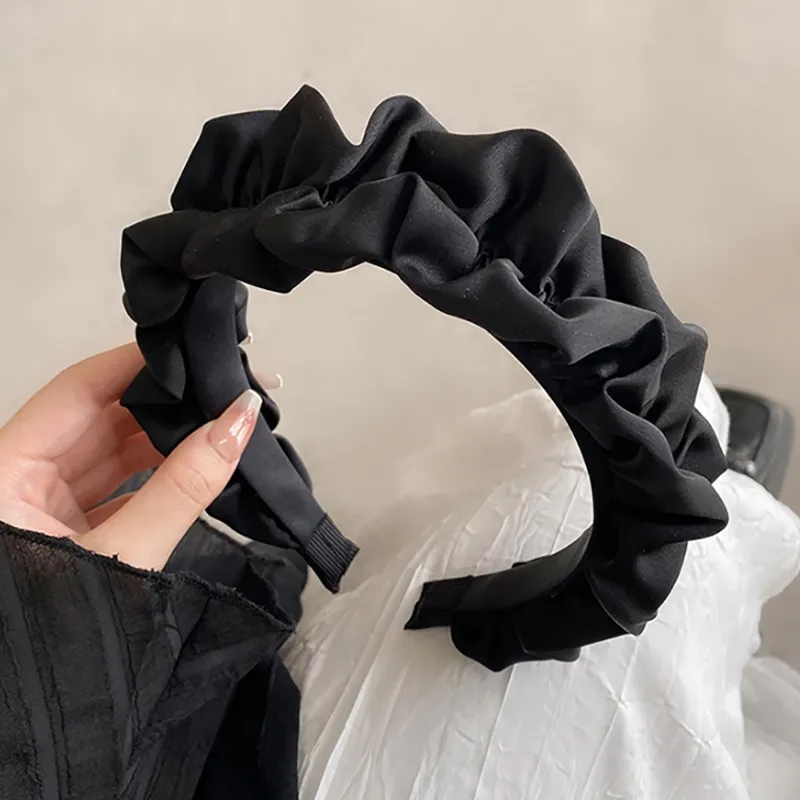 SENDME Headbands Women's Pleated Headband-1