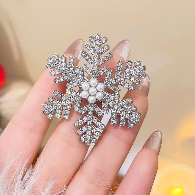 SENDME Alloy Hair Clips Women's-4