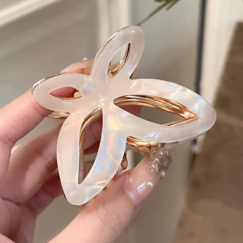 SENDME Acrylic Hair Clips Women's-9