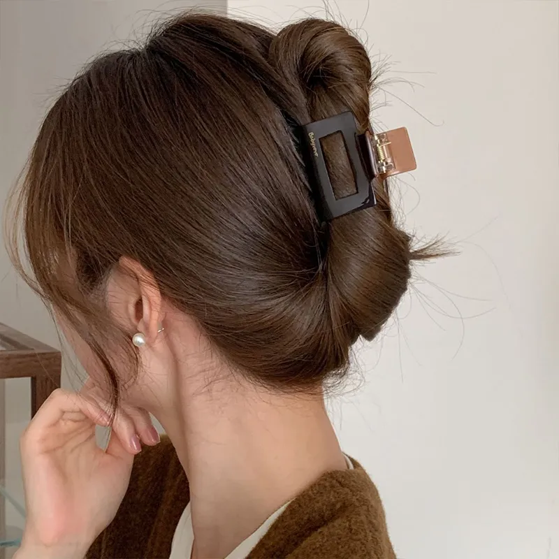 SENDME Acrylic Hair Clips Women's-5