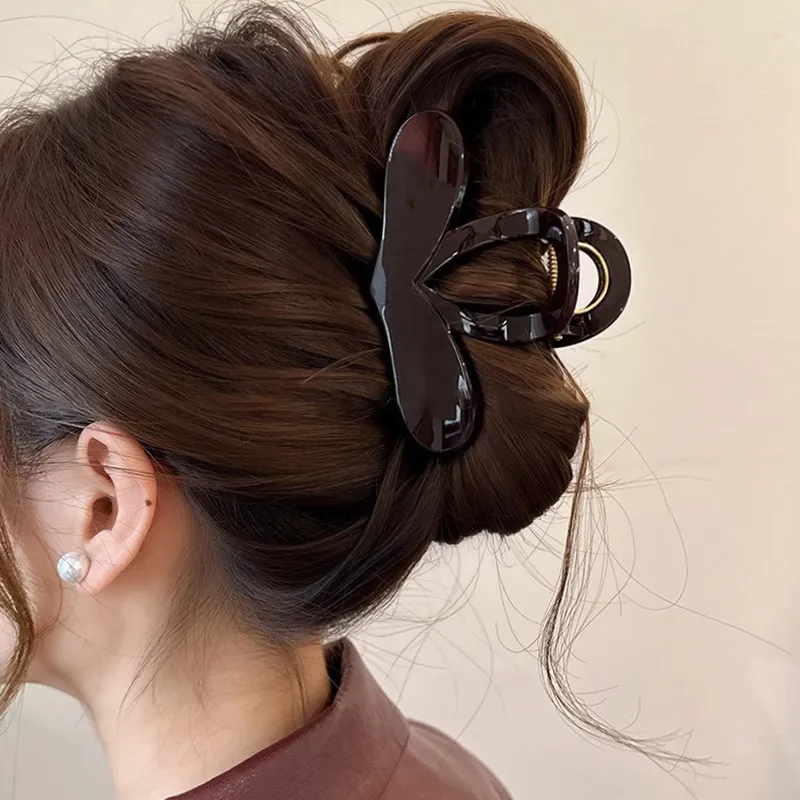 SENDME Acrylic Hair Clips Women's-3