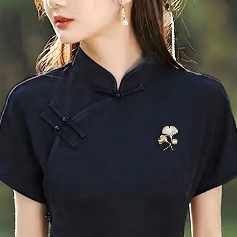 SENDME Eco Friendly Copper Brooches Women's-4