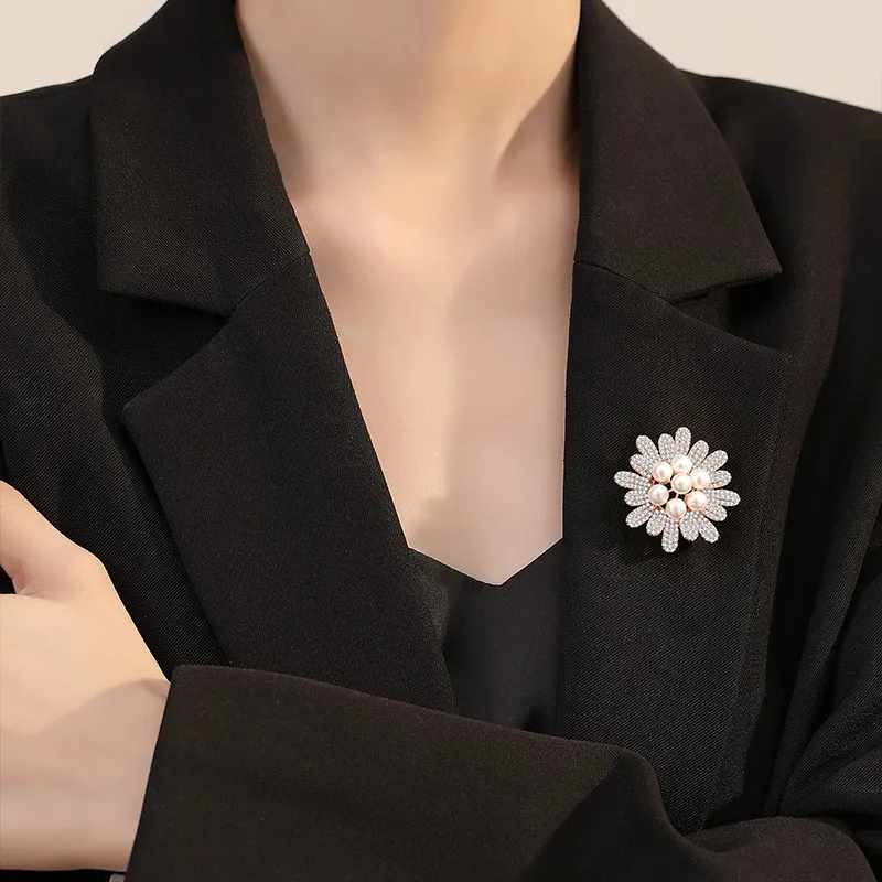 SENDME Eco Friendly Copper Brooches Women's-2