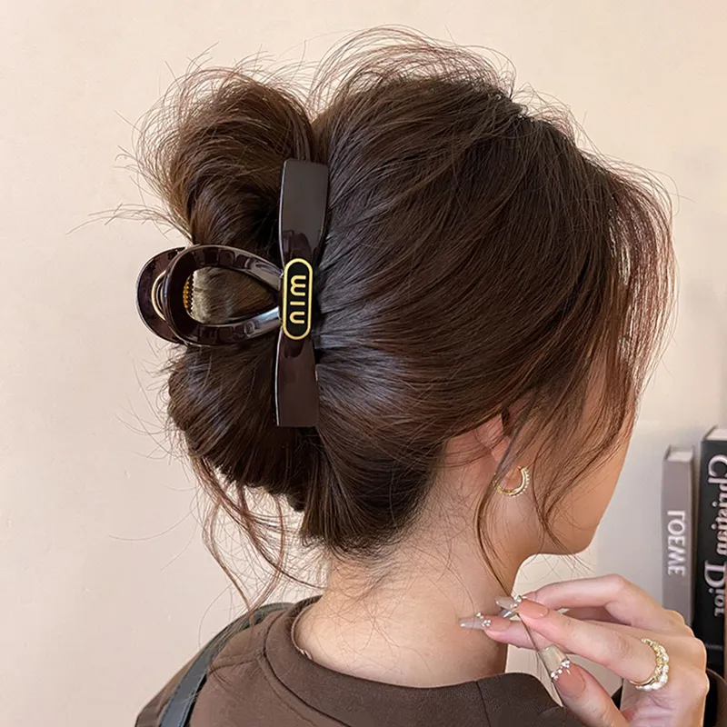 SENDME Acrylic Hair Clips Women's-6