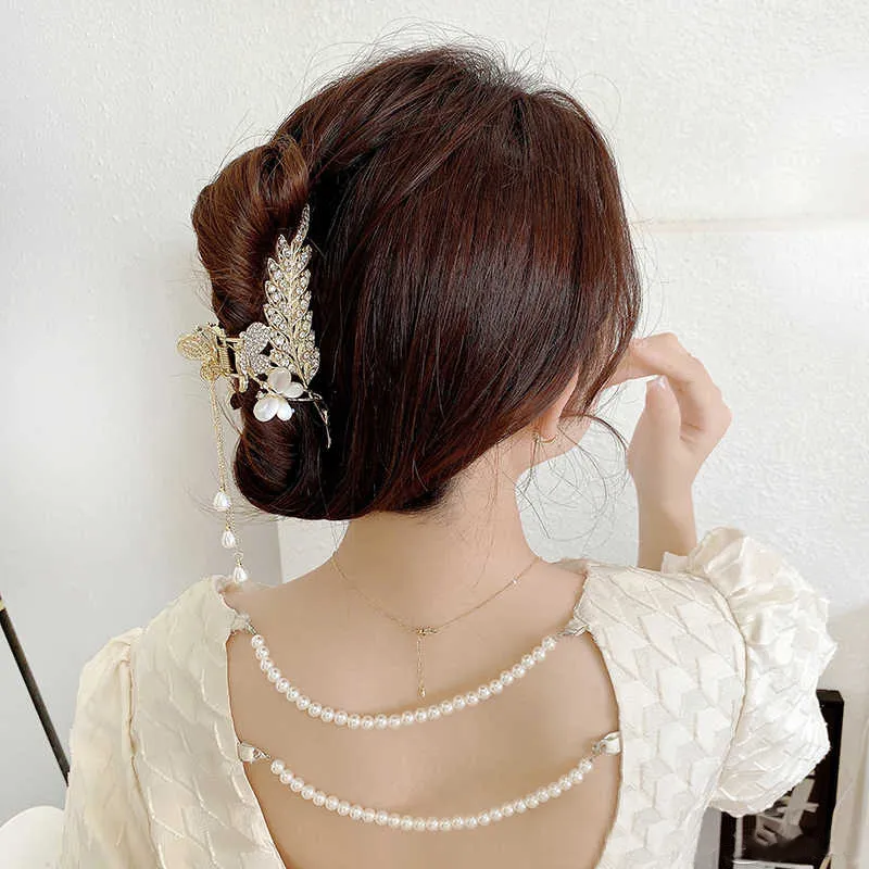 SENDME Alloy Hair Clips Women's-2