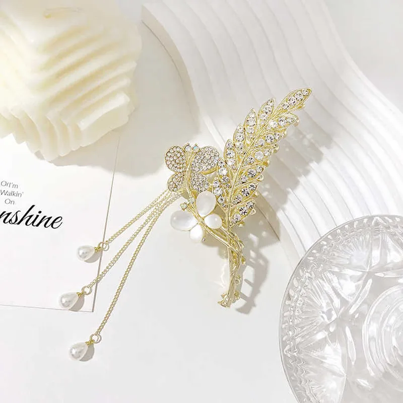 SENDME Alloy Hair Clips Women's-7