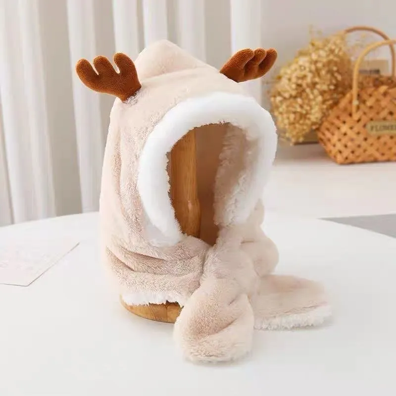 MOREMERRY Faux Rabbit Fur Velvet Hoods & Plush Hats Kids'-10