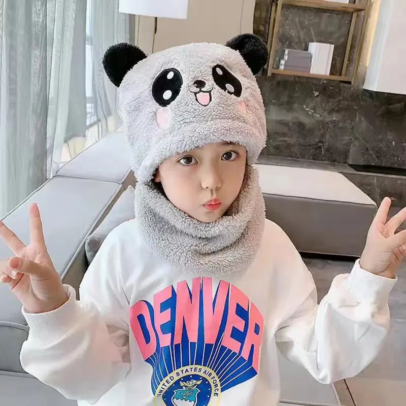 MOREMERRY Polyester Hoods & Plush Hats Kids'-7