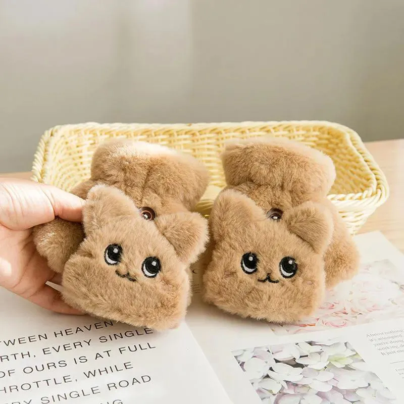MOREMERRY Plush Knit Gloves Unisex-6