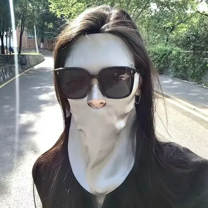 MOREMERRY Mulberry Silk Sun Protection Masks Unisex-3
