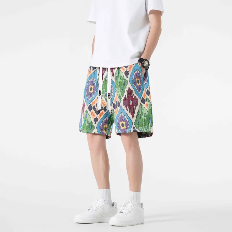 FCMM Casual Shorts Unisex Tuscany Blue-3