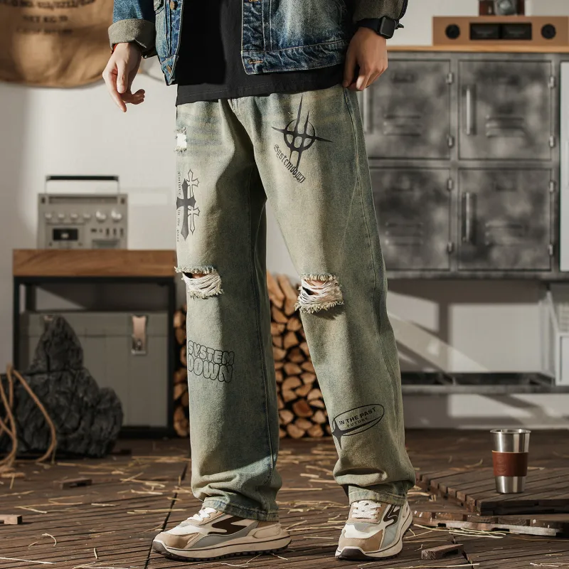 Systemdown Jeans Unisex Vintage Blue-2
