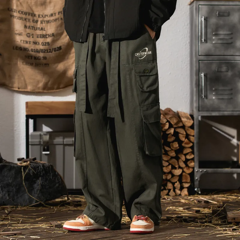 CASTERWEAR Casual Pants Unisex Gray-4