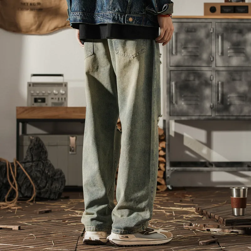 Systemdown Jeans Unisex Vintage Blue-3