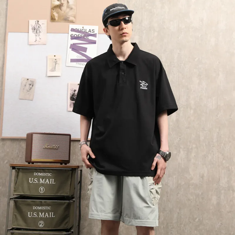 Dnnnnx Polo Shirts Unisex-5