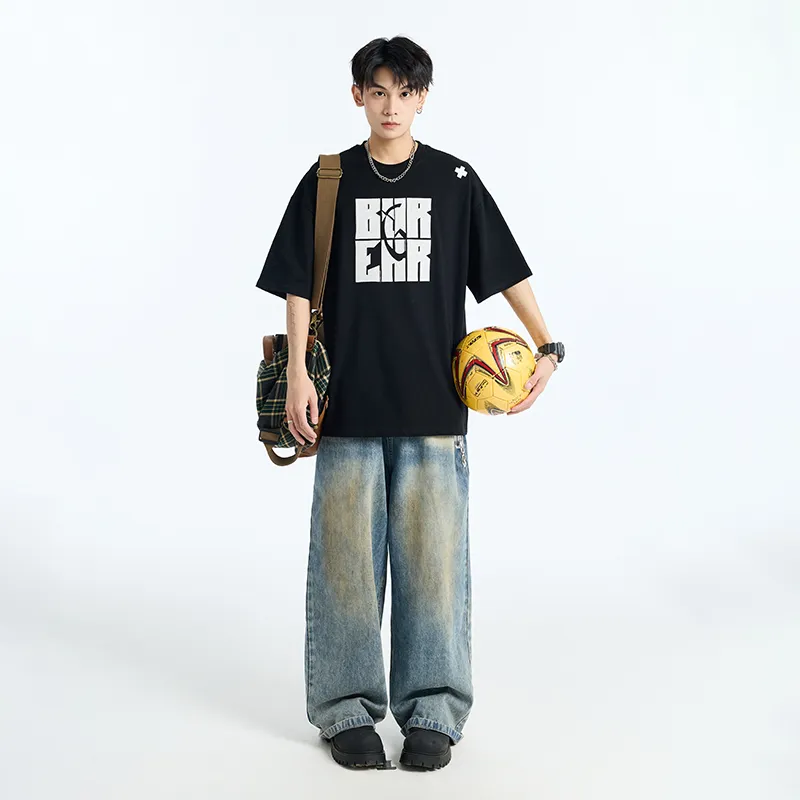 WELTER EXPERIMENT Classic Minimalist Style T Shirt Unisex-36