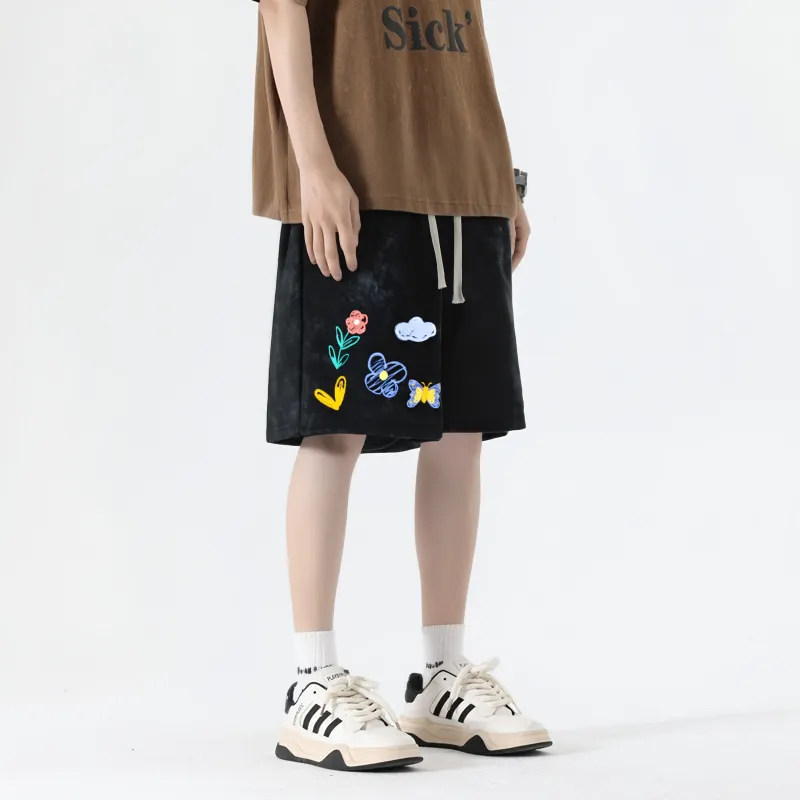 Dnnnnx Casual Shorts Unisex-4