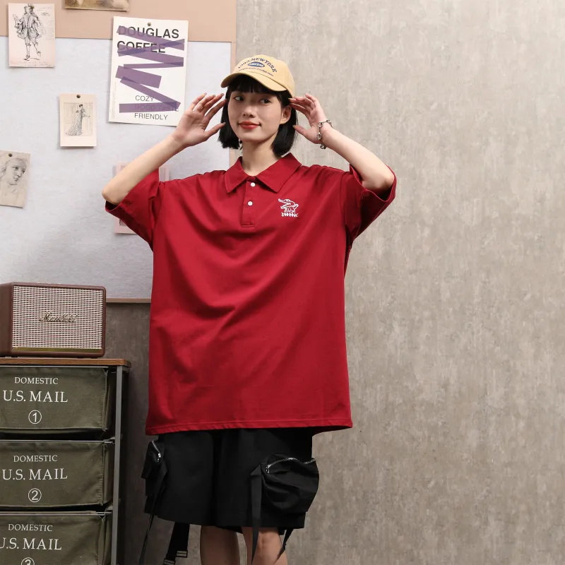 Dnnnnx Polo Shirts Unisex-19