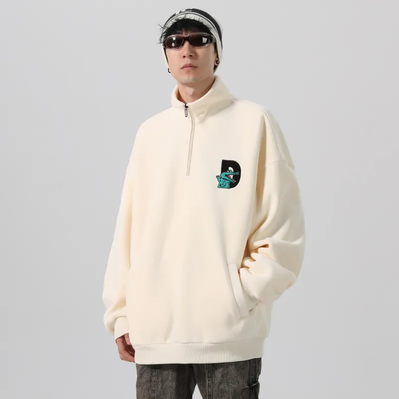 Dnnnn Velvet Sweatshirt Jacket Winter Unisex-20