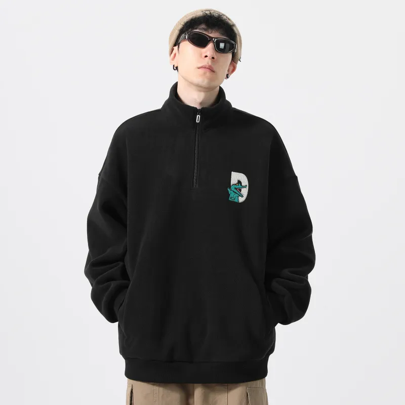 Dnnnn Velvet Sweatshirt Jacket Winter Unisex-6