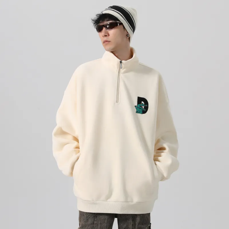 Dnnnn Velvet Sweatshirt Jacket Winter Unisex-17