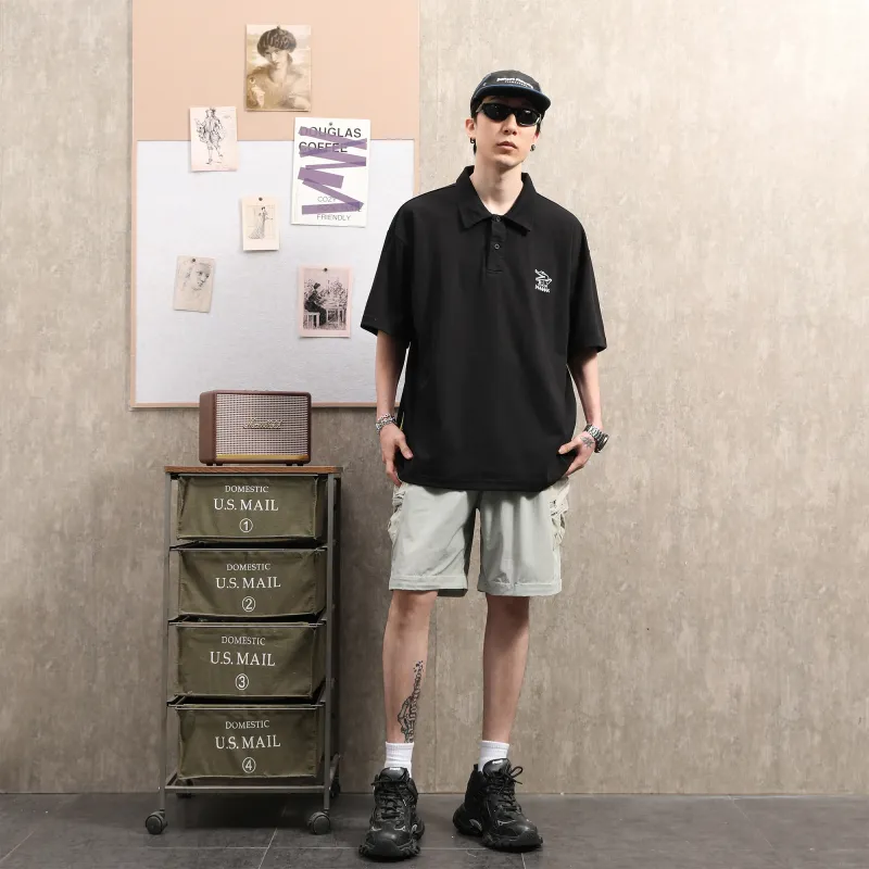 Dnnnnx Polo Shirts Unisex-2