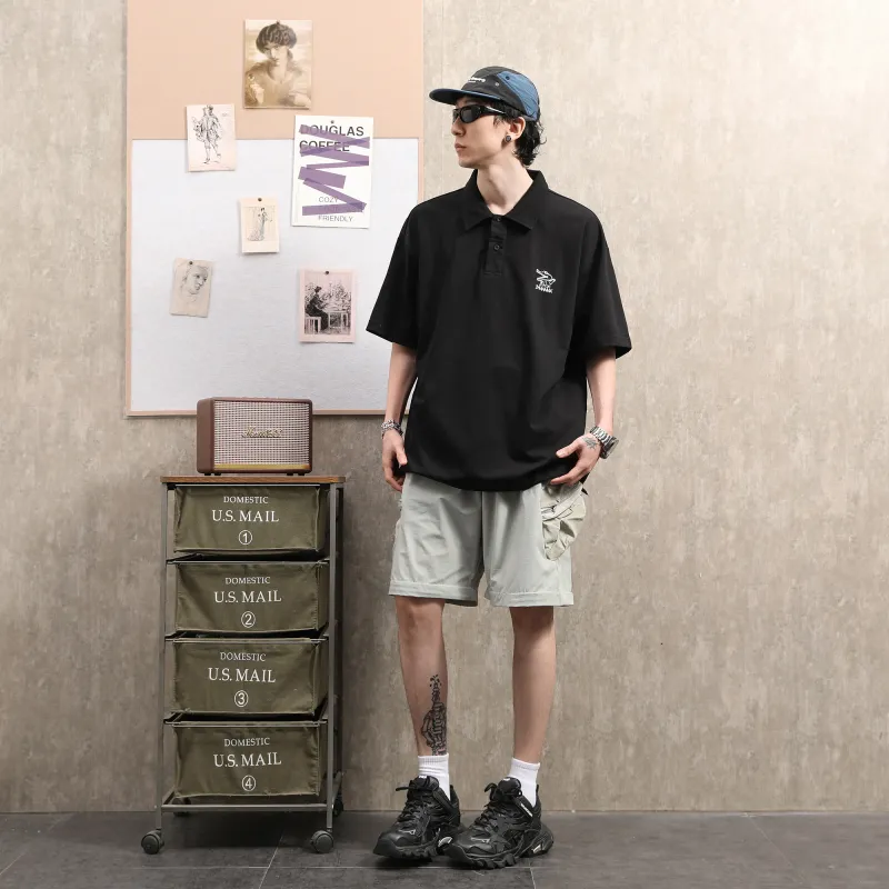 Dnnnnx Polo Shirts Unisex-3
