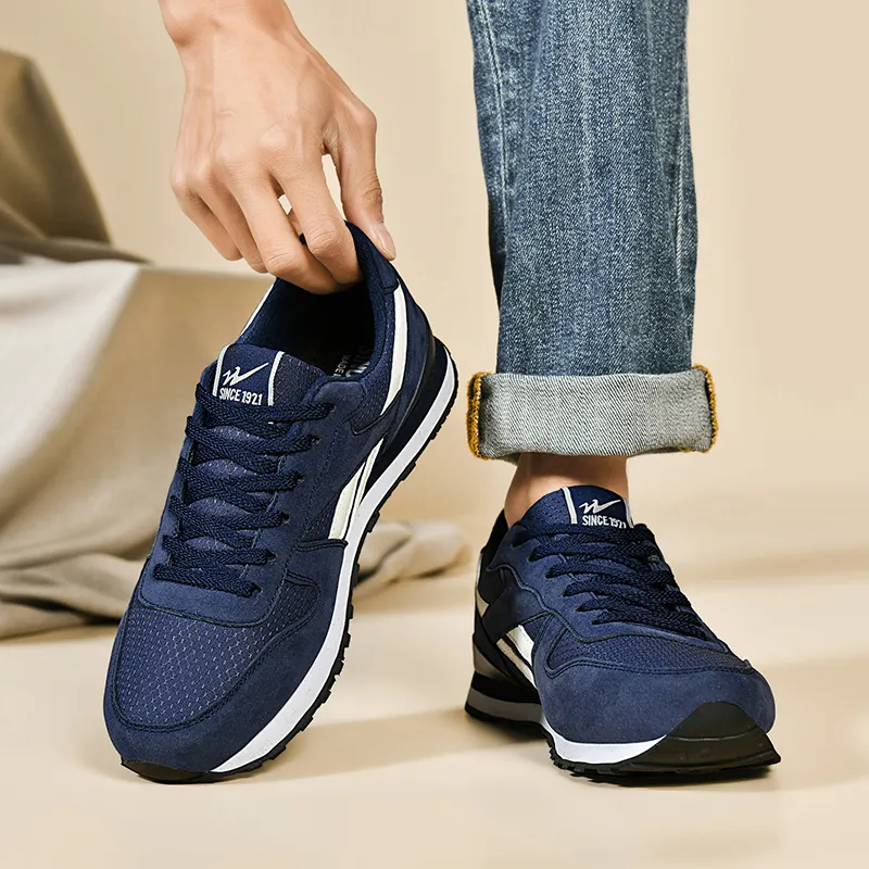 DOUBLE STAR 88 Running Shoes Men's Blue-1