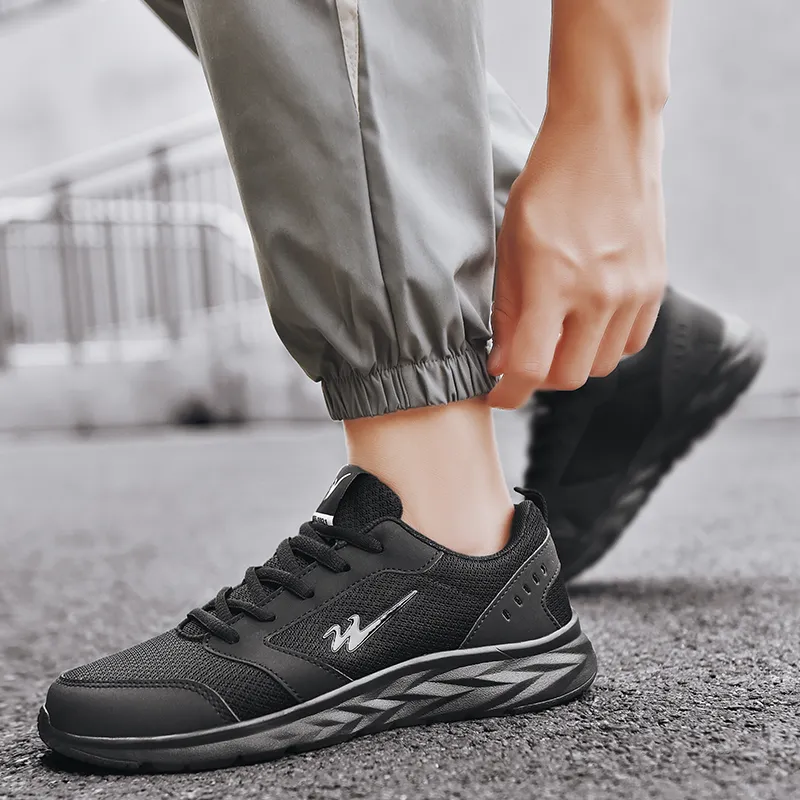DOUBLE STAR 88 Running Shoes Men's Black-4