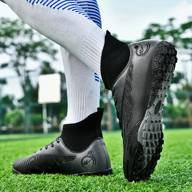 DOUBLE STAR 88 Lightweight Soccer Shoes Unisex Black-2