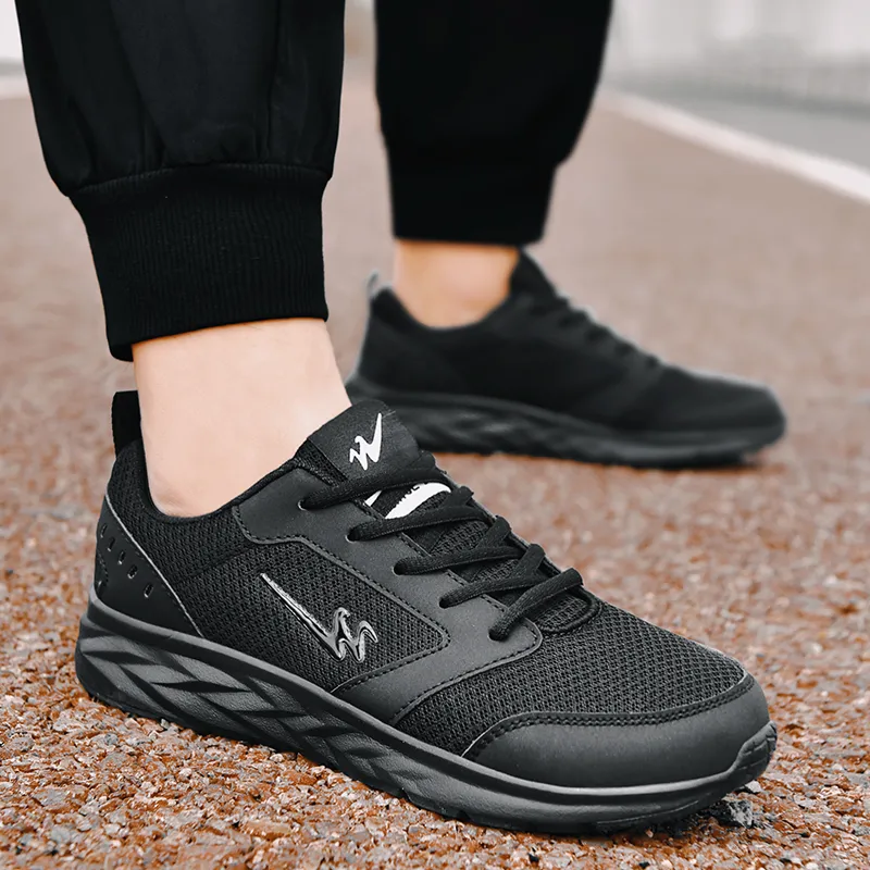 DOUBLE STAR 88 Running Shoes Men's Black-5