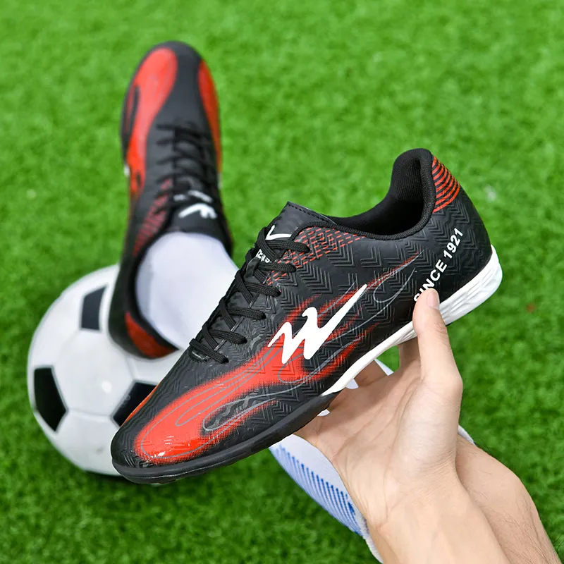 DOUBLE STAR 88 Lightweight Soccer Shoes Unisex Black-1
