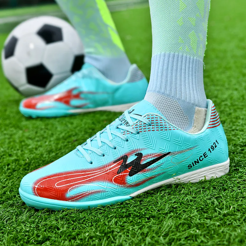 DOUBLE STAR 88 Lightweight Soccer Shoes Unisex Blue-3