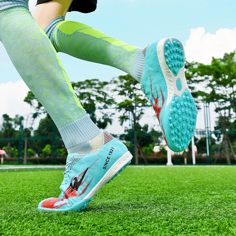 DOUBLE STAR 88 Lightweight Soccer Shoes Unisex Blue-4