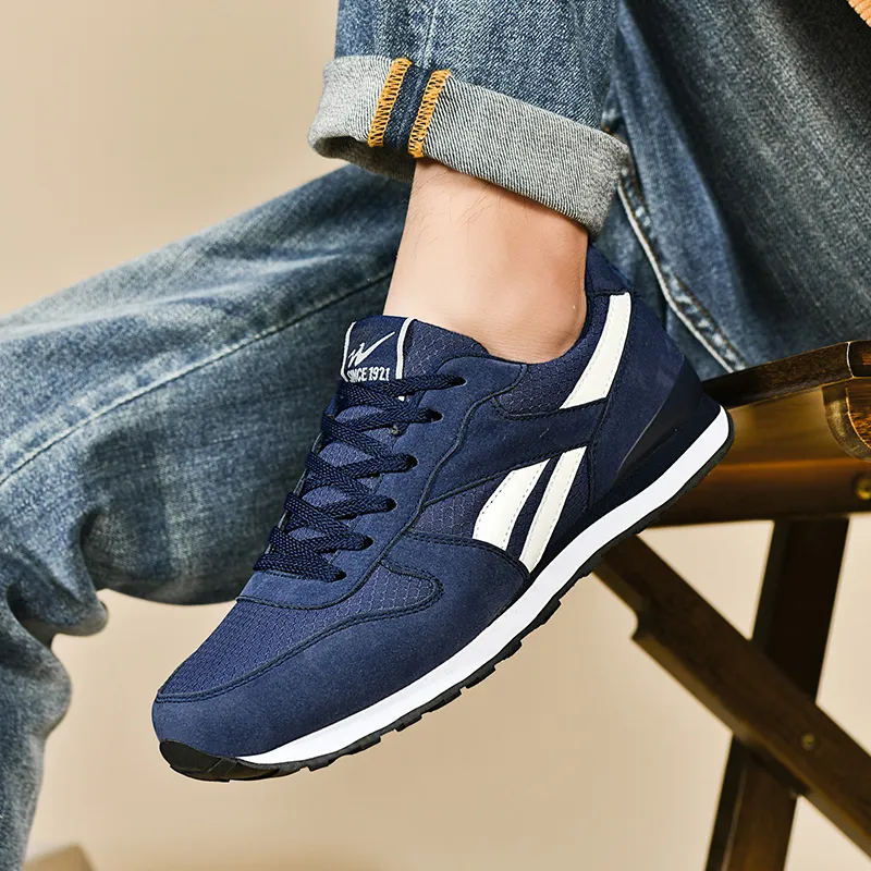 DOUBLE STAR 88 Running Shoes Men's Blue-5