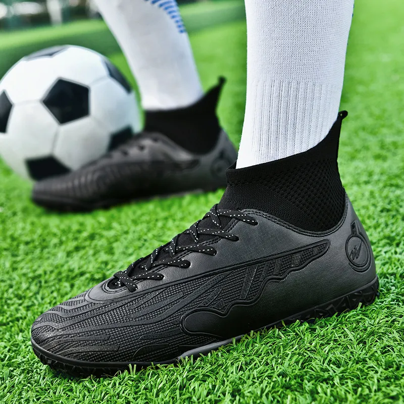 DOUBLE STAR 88 Lightweight Soccer Shoes Unisex Black-3