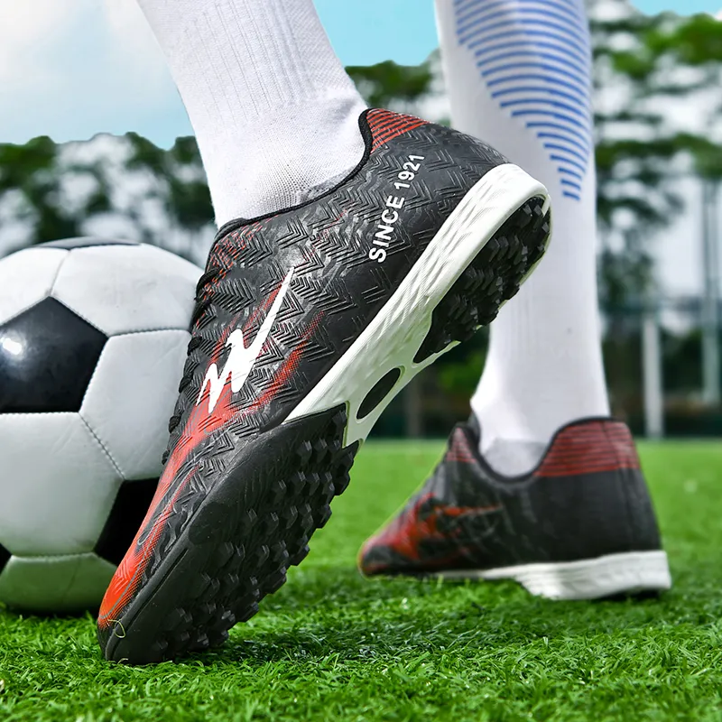 DOUBLE STAR 88 Lightweight Soccer Shoes Unisex Black-4