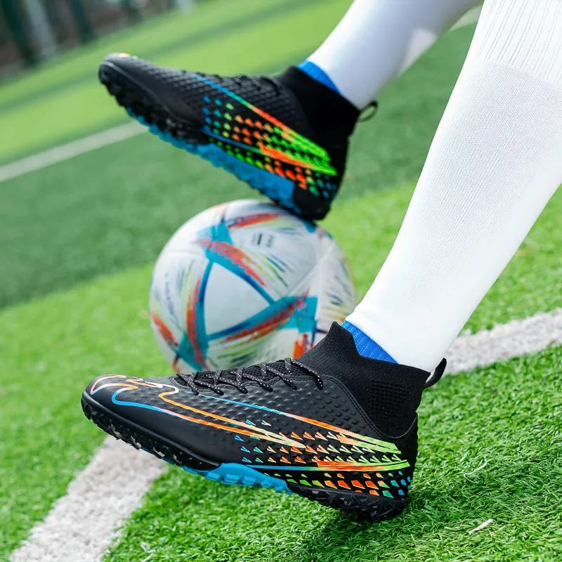 DOUBLE STAR 88 Soccer Shoes Unisex Black-2