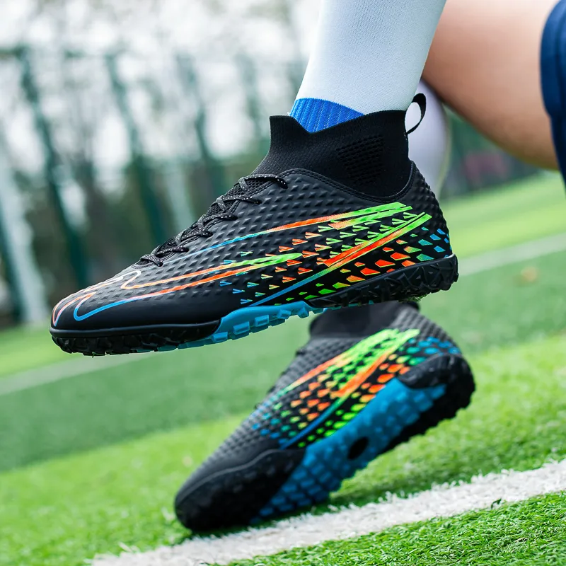 DOUBLE STAR 88 Soccer Shoes Unisex Black-4