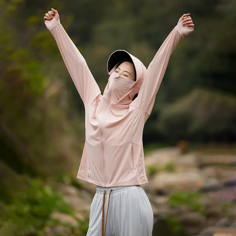 UNIWOLF Breathable Quick Dry UV Protection Sun Protection Clothing Women's-1